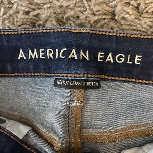 dark blue american eagle shorts. size 2.